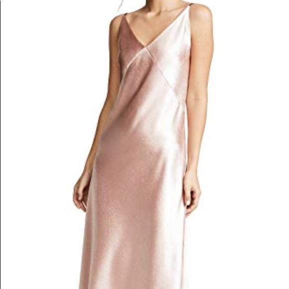 vince satin dress